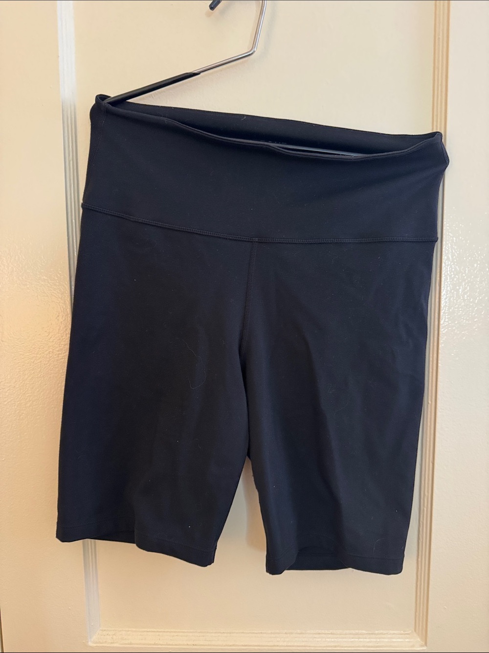 Carbon38 Black High-Rise Bike Shorts